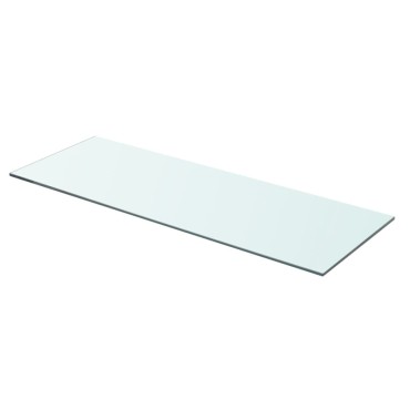 vidaXL Ράφια Πάνελ 2 τεμ. Διάφανα 70x25cm Γυάλινα