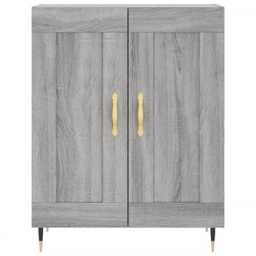 vidaXL Ντουλάπι Γκρι Sonoma 69,5x34x90cm από Επεξεργασμένο Ξύλο 1 τεμ.