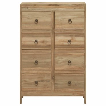 vidaXL Συρταριέρα 55x30x90cm από Μασίφ Ξύλο Teak 1 τεμ.