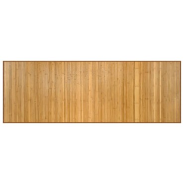 vidaXL Χαλί Ορθογώνιο Φυσικό 70x200cm Μπαμπού