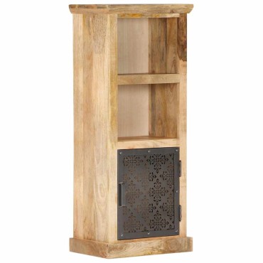 vidaXL Ντουλάπι με Πόρτα 45x32x110cm Μασίφ Ξύλο Μάνγκο 1 τεμ.