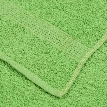 vidaXL Χειροπετσέτες FROGN 10 τεμ. Πράσινο Μήλου 50x100 εκ. 360 γρ./μ²