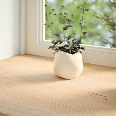 vidaXL Περβάζια παραθύρων 2 τεμ. 160x25x2 εκ. Ακατέργαστο Μασίφ Δρυός