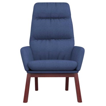 vidaXL Πολυθρόνα Relax Μπλε Υφασμάτινη 70x77x98cm 1 τεμ.