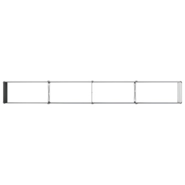 vidaXL Υψωμένο Κρεβάτι Κήπου Ανθρακί 320 x 40 x 55 εκ.