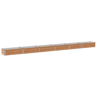 vidaXL Υψωμένο Κρεβάτι Κήπου Ξύλινο Καφέ 480 x 40 x 24 εκ.