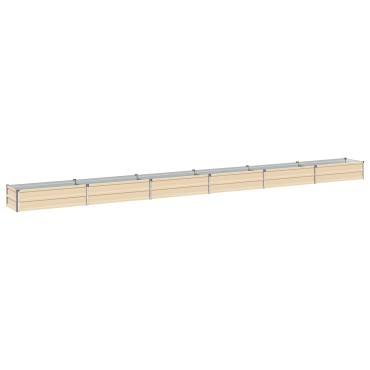 vidaXL Υψωμένο Κρεβάτι Κήπου Ελεφαντόδοντο 480 x 40 x 24 εκ.