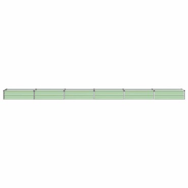 vidaXL Υψωμένο Κρεβάτι Κήπου Παστέλ Πράσινο 480 x 40 x 24 εκ.