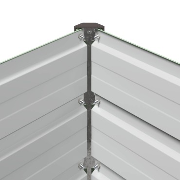 vidaXL Υψωμένο Κρεβάτι Κήπου Παστέλ Πράσινο 600 x 40 x 24 εκ.