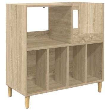 vidaXL Βάση πικάπ Sonoma Δρυς 82x39,5x82,5cm Επεξεργασμένο Ξύλο