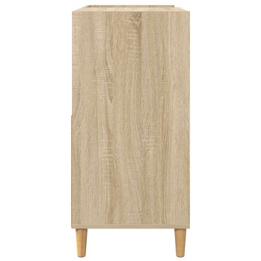 vidaXL Βάση πικάπ Sonoma Δρυς 82x39,5x82,5cm Επεξεργασμένο Ξύλο