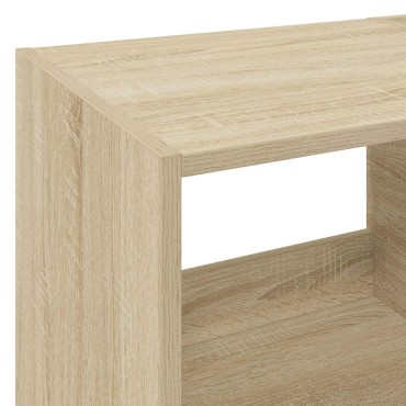 vidaXL Βάση πικάπ Sonoma Δρυς 82x39,5x82,5cm Επεξεργασμένο Ξύλο