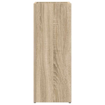 vidaXL Σχέδιο & βάση αποθήκευσης Δρύς Sonoma 25 x 24,5 x 64 εκ.