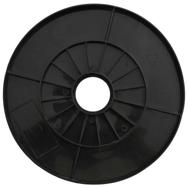 vidaXL Σχοινιά Bungee με Γάντζους 10 mm 50 m Μαύρο και Λευκό