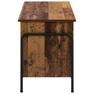 vidaXL Κουτί αποθήκευσης Παλαιωμένο ξύλο 80x40x49,5 εκ