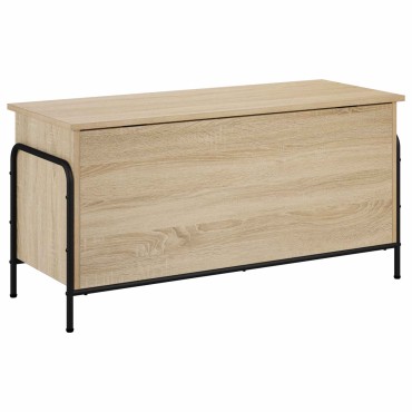 vidaXL Κουτί αποθήκευσης Sonoma Δρυς 80x40x49,5 εκ