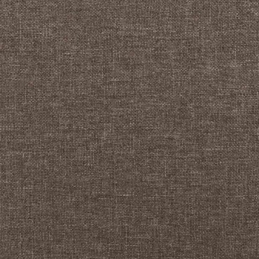 vidaXL Πολυθρόνα Relax Taupe Υφασμάτινη με Σκαμπό 70x77x98cm 1 τεμ.