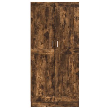 vidaXL Ντουλάπα Καπνιστή Δρυς 82,5x51,5x180cm από Επεξεργασμένο Ξύλο 1 τεμ.