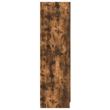 vidaXL Ντουλάπα Καπνιστή Δρυς 82,5x51,5x180cm από Επεξεργασμένο Ξύλο 1 τεμ.