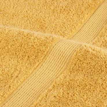 vidaXL Παντόφλες Premium SOLUND 10 τεμ. Χρυσές 30x30 εκ. 600 γρ./τ.μ.