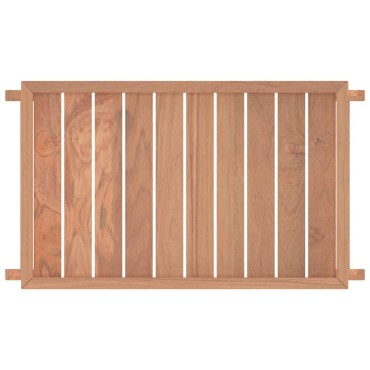 vidaXL Δίσκος Πτυσσόμενος 55x35x25cm από Μασίφ Ξύλο Teak 1 τεμ.
