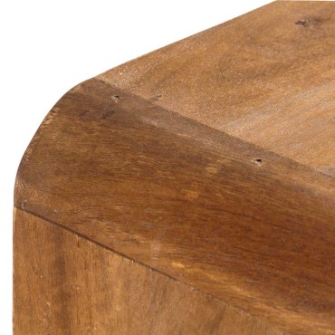 vidaXL Έπιπλο Τηλεόρασης 90x35x47cm από Μασίφ Ξύλο Μάνγκο