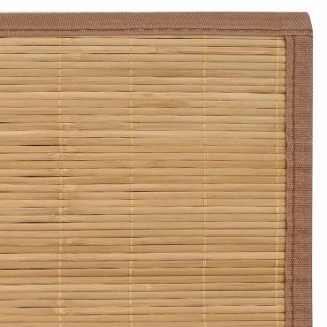 vidaXL Χαλί Καφέ 160x230cm από Μπαμπού