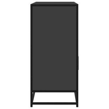 vidaXL Μπουφές Μαύρος 100x35x76cm από Επεξεργασμένο Ξύλο 1 τεμ.