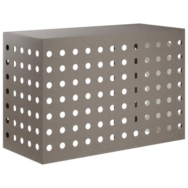 vidaXL Κάλυμμα κλιματιστικού Σκ rusty 90 x 40 x 60 εκ
