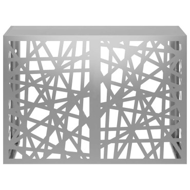 vidaXL Κάλυμμα κλιματιστικού Ασημί 100 x 50 x 70 cm