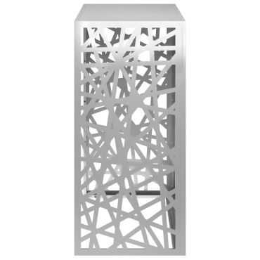 vidaXL Κάλυμμα κλιματιστικού Ασημί 110 x 50 x 105 εκ