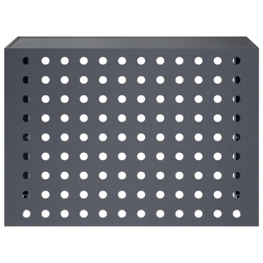 vidaXL Κάλυμμα κλιματιστικού Ανθρακί 100 x 50 x 70 cm Ατσάλι