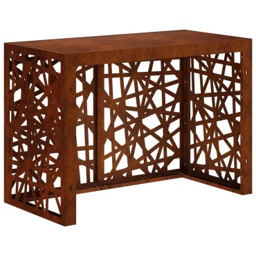 vidaXL Κάλυμμα κλιματιστικού Σκ rusty 100 x 50 x 70 cm