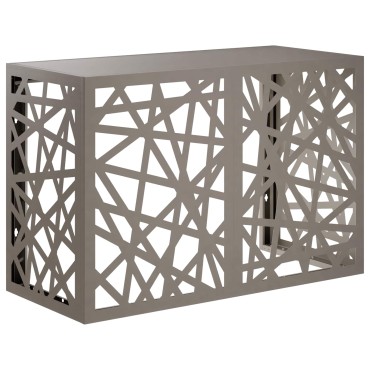 vidaXL Κάλυμμα κλιματιστικού Σκ rusty 90 x 40 x 60 εκ