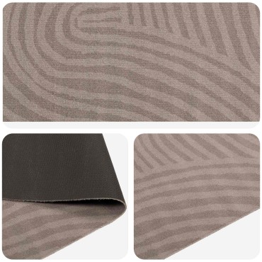 vidaXL Χαλί Κουζίνας Καφέ σκανδιναβικό 180 x 60 cm 100% Πολυαμίδιο
