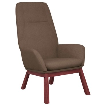 vidaXL Πολυθρόνα Relax Taupe Υφασμάτινη 70x77x94cm 1 τεμ.