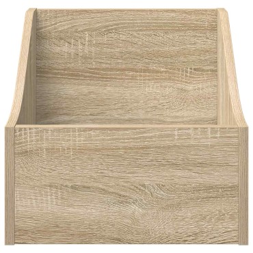 vidaXL Κουτί LP 2 τμχ. Sonoma Δρυς 37 x 33 x 32 εκ. Επεξεργασμένο Ξύλο