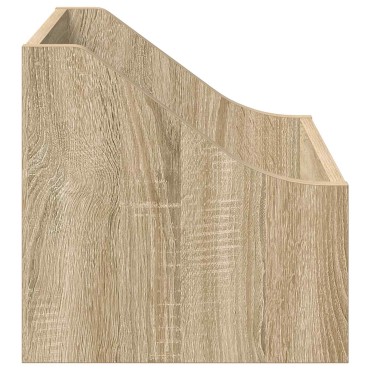vidaXL Κουτί LP 2 τμχ. Sonoma Δρυς 37 x 33 x 32 εκ. Επεξεργασμένο Ξύλο