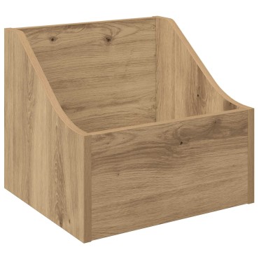 vidaXL Κουτί LP Artisan Δρυς 37 x 33 x 32 εκ. Επεξεργασμένο Ξύλο