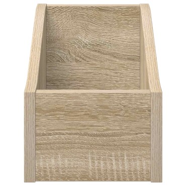 vidaXL Κουτί LP 2 τμχ. Sonoma Δρυς 18 x 32 x 18 εκ. Επεξεργασμένο Ξύλο