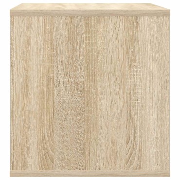 vidaXL Κουτί Άλμπουμ Βινυλίου Sonoma Δρυς 37 x 36,5 x 38 εκ.