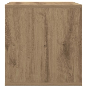 vidaXL Κουτί Άλμπουμ Βινυλίου Artisan Δρυς 37 x 36,5 x 38 εκ.