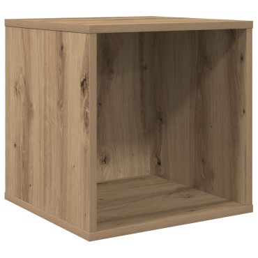 vidaXL Κουτί Άλμπουμ Βινυλίου 2 τμχ. Artisan Δρυς 37 x 36,5 x 38 εκ.