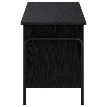 vidaXL Κουτί αποθήκευσης Μαύρη Δρυς 80x40x49,5 εκ