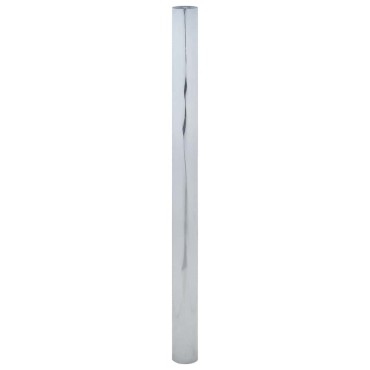vidaXL Μεμβράνη Ηλιακή Αντιστατική Εφέ Ανάκλασης Ασημί 45x500 εκ. PVC