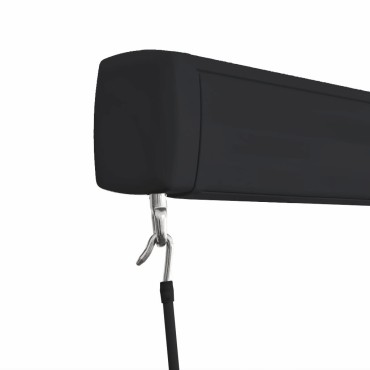 vidaXL Τέντα Κασετίνα Χειροκίνητη Μπλε / Λευκή 400 x 300 εκ.