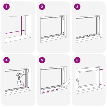 vidaXL Εσωτερικό Χρώμα Παραθύρου Υπόγειου Λευκό RISOR 65 x 55 cm