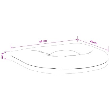 vidaXL Μαξιλάρια καθιστικού 4 κομματιών 4 τμχ. 100% Πολυεστέρας Μαύρο