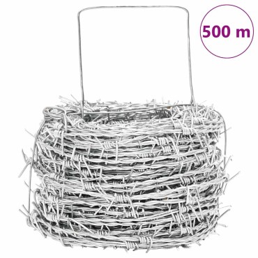 vidaXL Αγκαθωτό Συρματόπλεγμα 500 m