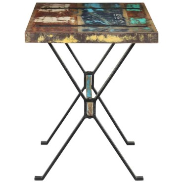 vidaXL Τραπεζαρία 120x60x76cm από Μασίφ Ανακυκλωμένο Ξύλο 1 τεμ.